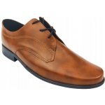 Miko model 019 chlapecké společenské polobotky k prvnímu svatému přijímání hnědé – Zboží Mobilmania