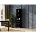 Liore KNIHOVNA R40 ČERNÁ – Zboží Mobilmania