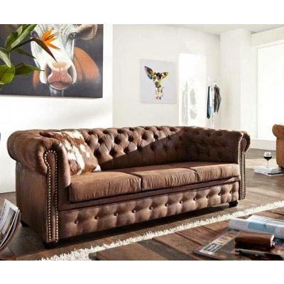 Askont Chesterfield Bis hnědá 3M – Zboží Mobilmania