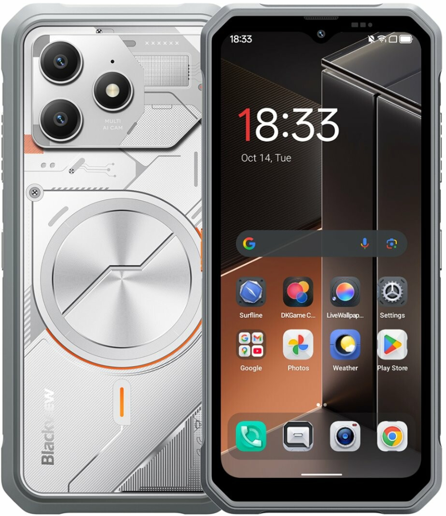 Blackview FORT 100 8GB/128GB Silver na Heureka.cz