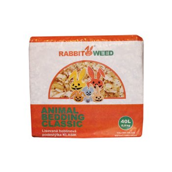 Rabbit&Weed hobliny hrubé Top 0,8 kg, 45 l, 3 ks