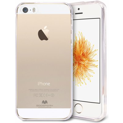 Mercury / kryt pro Apple iPhone 5 / 5S / SE - Mercury, Jelly Transparent – Sleviste.cz