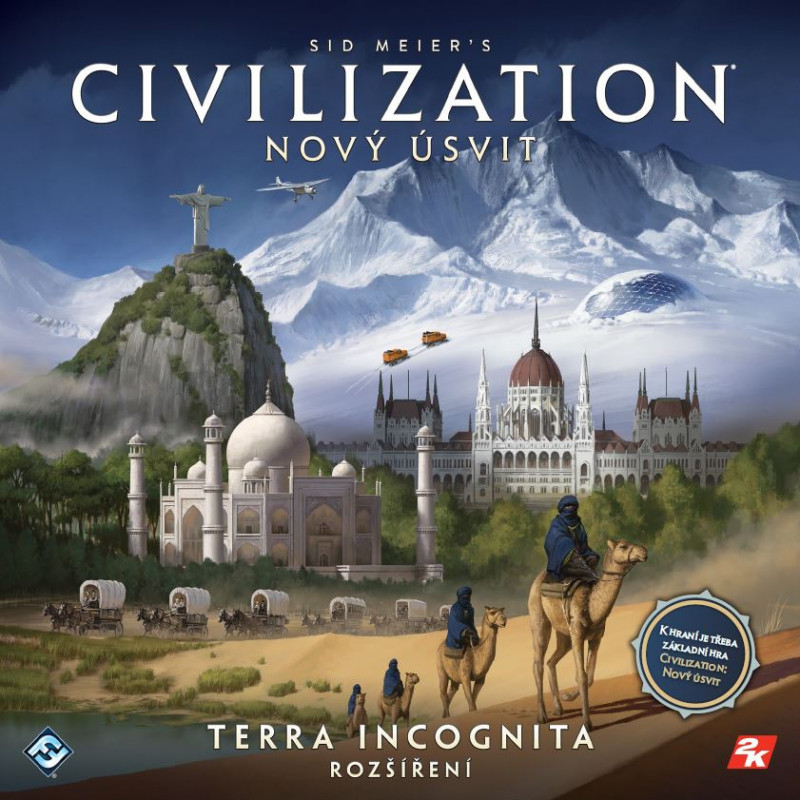 FFG Sid Meier\'s Civilization: A New Dawn Terra Incognita
