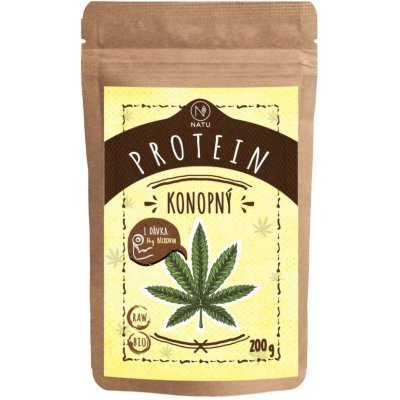 Natu Konopný protein BIO 200 g – Zbozi.Blesk.cz