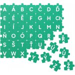 Agadi Frantík Kafka – Naučné puzzle - Velká písmenka, Turquoise green