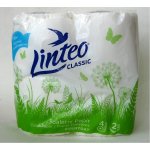 Linteo Classic toaletní papír bílý 150 útržků 2 vrstvý 4 kusy
