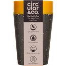 Circular & Co. recyklovaný kelímek na kávu 227 ml Barva: Černá/Hořčicově žlutá