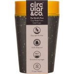 Circular & Co. recyklovaný kelímek na kávu 227 ml Barva: Černá/Hořčicově žlutá – Sleviste.cz