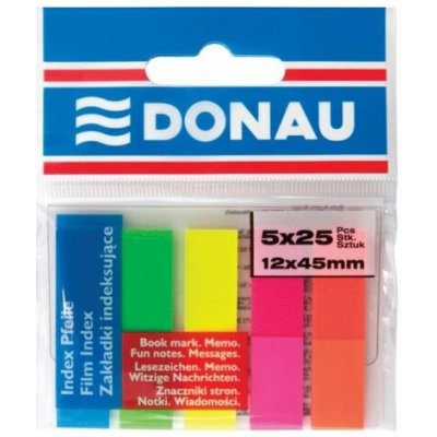 Samolepicí záložky 12x45 mm Donau – Hledejceny.cz