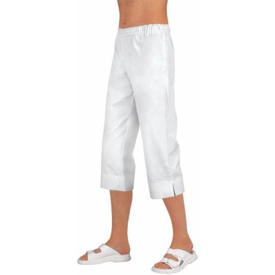 2P SERVIS Kalhoty dámské 3/4 Haiti Capri 100% bavlna bílá – Zboží Mobilmania