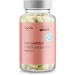 OlaOla Astaxanthin + Q10 podporující dlouhověkost 60 kapslí – Hledejceny.cz