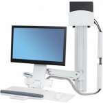 ERGOTRON StyleViewR Sit-Stand Combo System, držák LCD, klávesnice+ myš,scanner,malé PC, bí (45-273-216) – Sleviste.cz