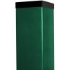 Plotové vzpěry Zelený sloupek DAMIPLAST® 65x65 s krytkou, pozinkovaný a poplastovaný 60/60/1,5 mm, délka 6000mm Délka v mm: 6000, bez krytky