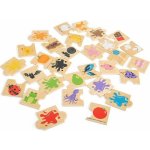 Bigjigs Toys didaktické puzzle Barvy – Zbozi.Blesk.cz