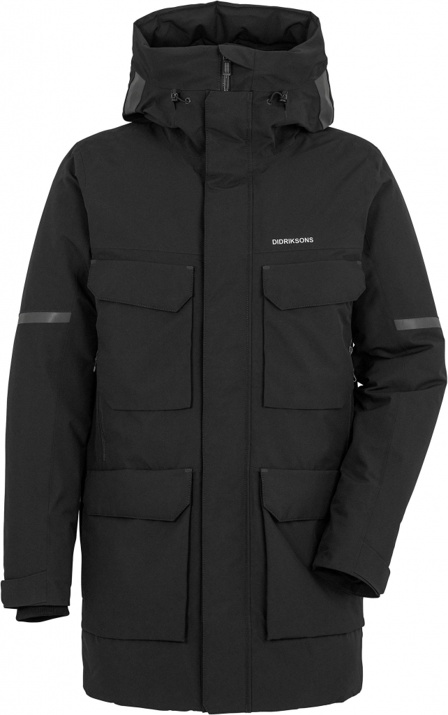 Didriksons Zimní bunda Drew Usx Parka 7 504853 černá