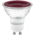 Omnilux 230V GU-10 3x1W LED červená chladič – Hledejceny.cz