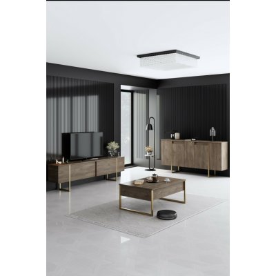 Kalune Design Luxe ořech zlatá – Zboží Dáma