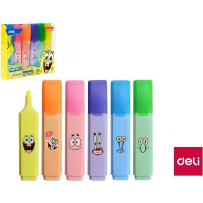 Deli SpongeBob EU375 sada 6ks – Zboží Mobilmania