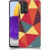 Pouzdro a kryt na mobilní telefon Samsung Pouzdro ACOVER Samsung Galaxy A72 A725F s motivem Triangles