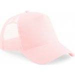 Beechfield B 640B Trucker 5 panelová růžová pastelová – Hledejceny.cz