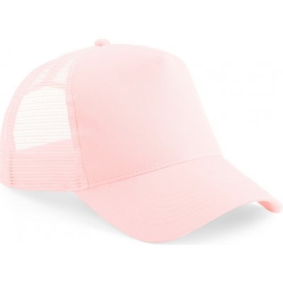Beechfield B 640B Trucker 5 panelová růžová pastelová – Hledejceny.cz