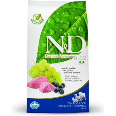 N&D Prime Dog Adult M/L Lamb & Blueberry 2,5 kg – Hledejceny.cz
