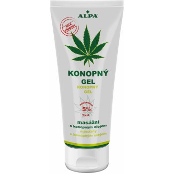 Alpa konopný gel masážní 100 ml