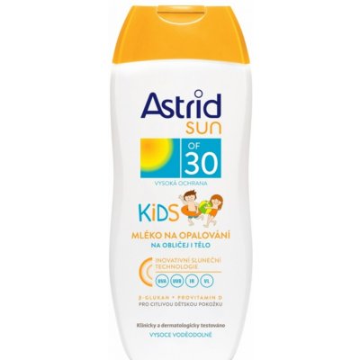 Astrid Sun Kids mléko na opalování SPF30 200 ml – Zboží Mobilmania