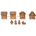STAR TRADING Vánoční dekorativní osvětlení Gingerville Lights, hnědá barva, plast – Hledejceny.cz