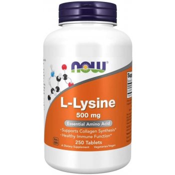 Now Foods L-Lysine 500 mg 250 tablet