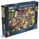 RAVENSBURGER Venčení psů 1000 dílků – Zboží Dáma