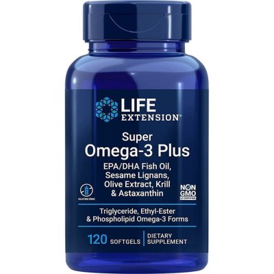 Life Extension Super Omega-3 Plus 120 tobolek – Hledejceny.cz