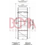 Bema kostka lešení 15,75 m² podlážky nové – Sleviste.cz