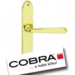 COBRA ALT-WIEN PZ 90 mm klika pravá/koule mosaz leštěná lesklá