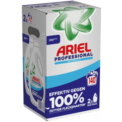 Ariel Professional 100% prací gel Universal 2 x 70 PD 6,3 l – Zboží Mobilmania