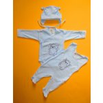 Arex Soupravička do porodnice puntík výšivka světlemodrá – Hledejceny.cz