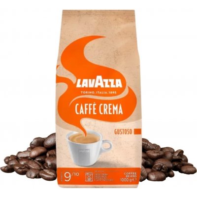 Lavazza Caffe Crema Gustoso zrnková 1 kg – Hledejceny.cz