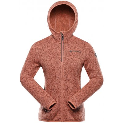 ALPINE PRO ZEGA 2 DÁMSKÝ HŘEJIVÝ SVETR NA ZIP ORANŽOVÁ – Hledejceny.cz