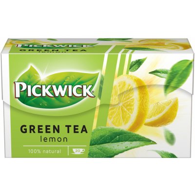 Pickwick Zelený čaj s citronem 20 x 2 g – Zboží Mobilmania