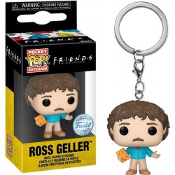 Přívěsek na klíče Funko POP Keychain Friends S4 80's Ross