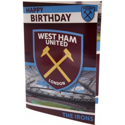 Fan-shop Blahopřání WEST HAM UNITED Musical – Zboží Mobilmania