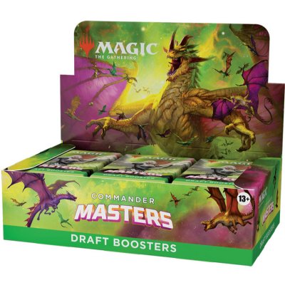 Wizards of the Coast Magic The Gathering: Commander Masters Draft Booster Box – Zboží Mobilmania