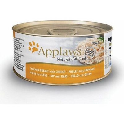 Applaws Adult Chicken breast with Cheese in broth 70 g – Hledejceny.cz