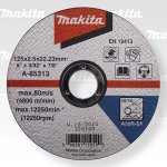 Makita A-85313 řezný kotouč 125x2.5x22 ocel – Zboží Mobilmania