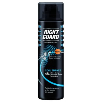 Right Guard Cool Impact antiperspirant spray 150 ml