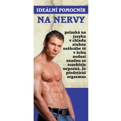 Bohemia Gifts Dárková čokoláda 100g ideální pomocník – Zboží Dáma