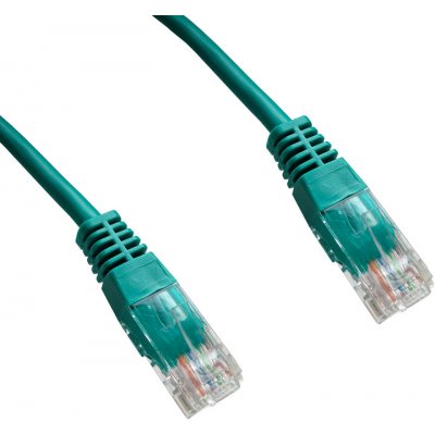 Datacom 1504 patch UTP CAT5E, 0,5m, zelený – Zboží Mobilmania