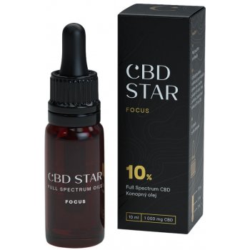 CBD STAR Focus olej 10% 10 ml