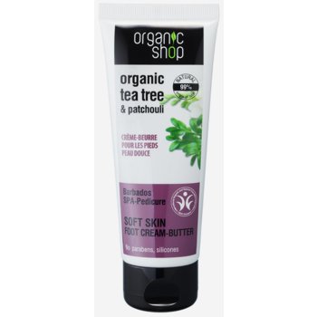 Organic Shop přírodní krém-máslo na nohy Barbadoské Spa-Pedicure 75 ml