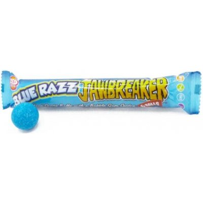 Zed Candy Jawbreaker bonbony se žvýkačkou s příchutí modré maliny 50 g – Zboží Dáma